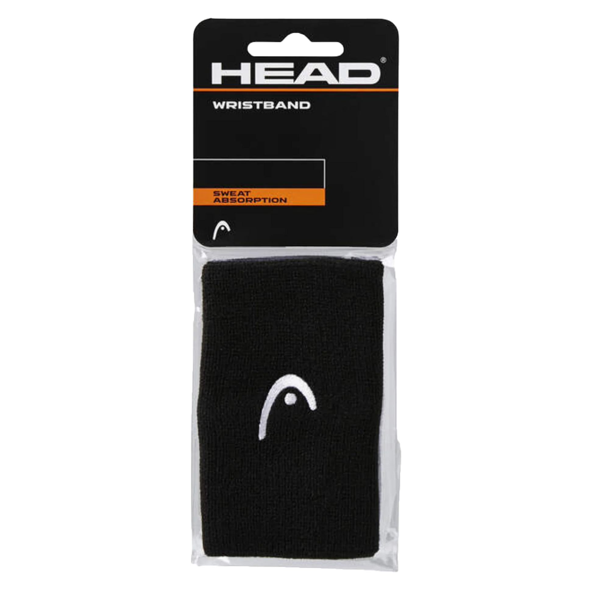 HEAD Wristband 5" 2 Pack - Black