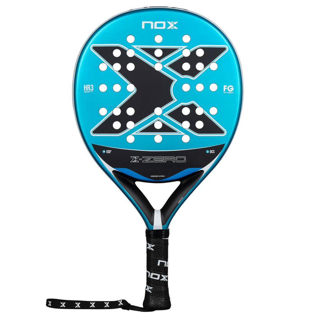 Front Image image of the NOX X-Zero Blue (2026) padel racket available in New Zealand from ThePadelShop.co.nz