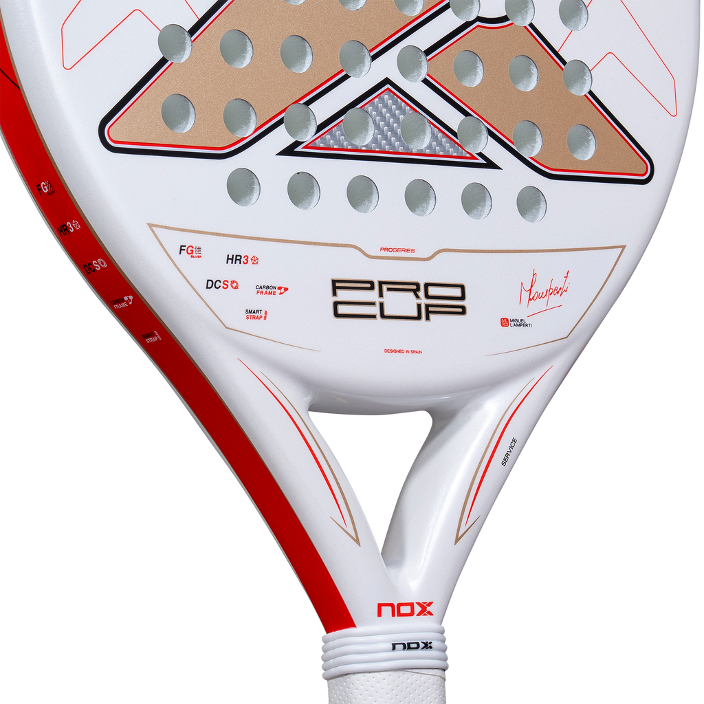 close up of the heart of the NOX ML10 Pro Cup COORP (2027) padel racket by Miguel Lamperti available in New Zealand from ThePadelShop NZ