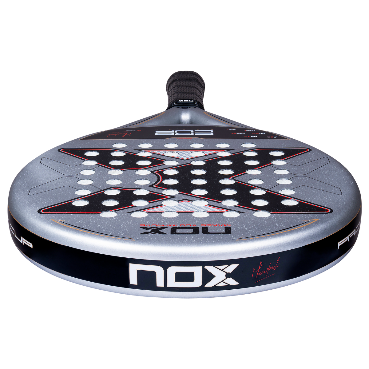 The top image of the NOX ML10 pro Cup Rough (2027) padel racket available in New Zealand from ThePadelShop NZ