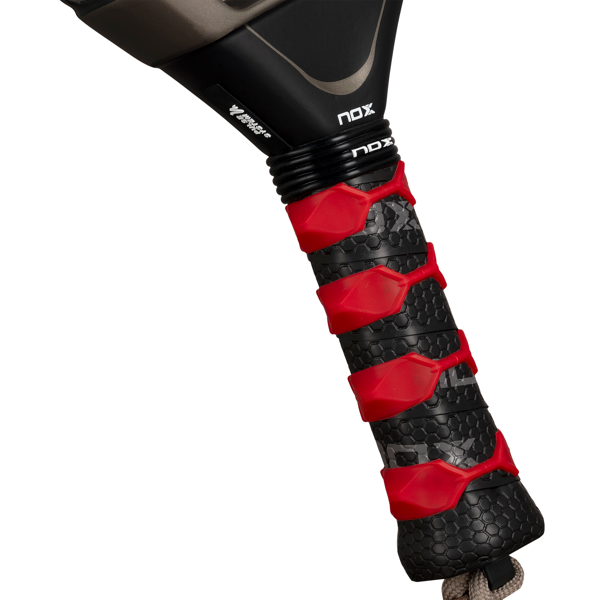 Grip of the NOX AT10 Pro Cup Hard (2026) padel racket. Available at ThePadelShop.co.nz