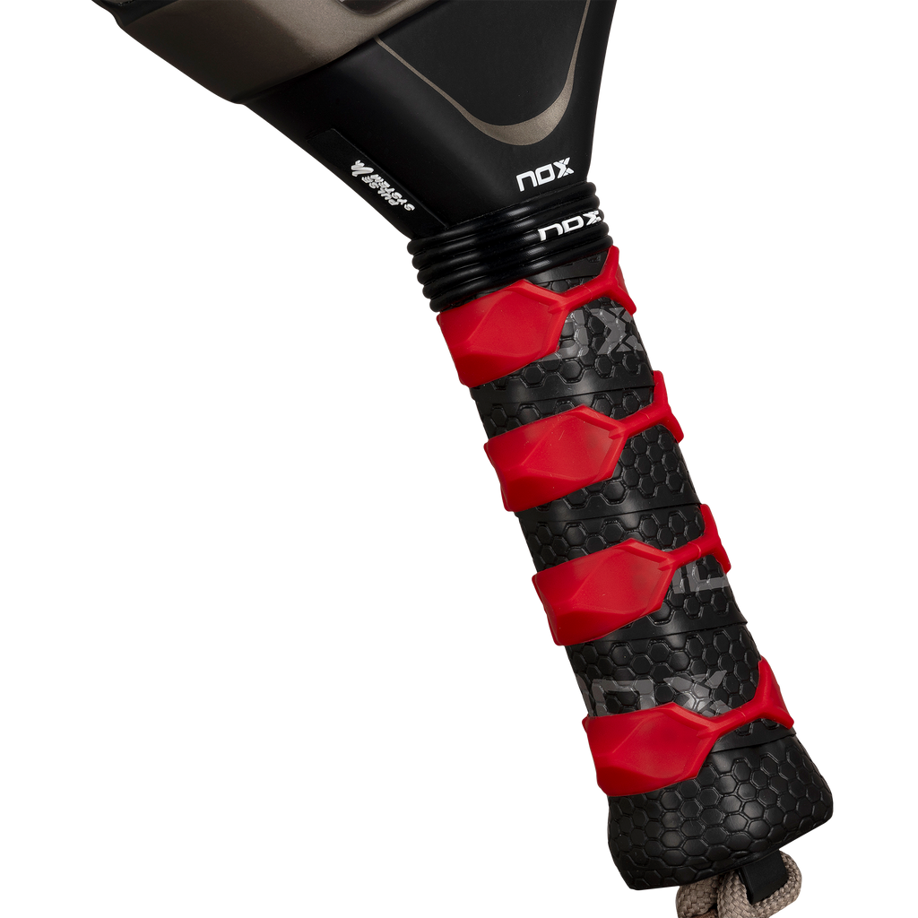 Grip of the NOX AT10 Pro Cup Hard (2026) padel racket. Available at ThePadelShop.co.nz