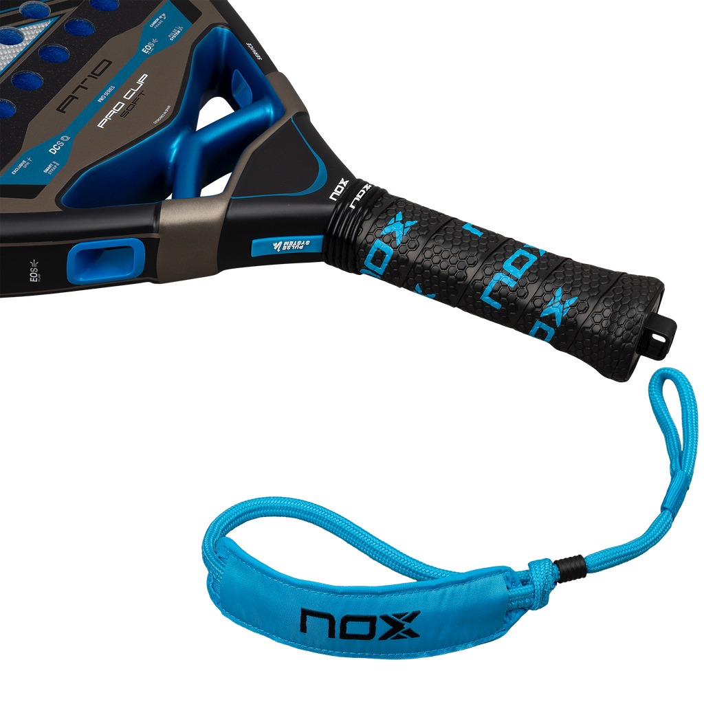 Smartgrip mage of the NOX AT10 Pro Cup SOFT 2026 Padel racket Available from ThePadelShop.co.nz