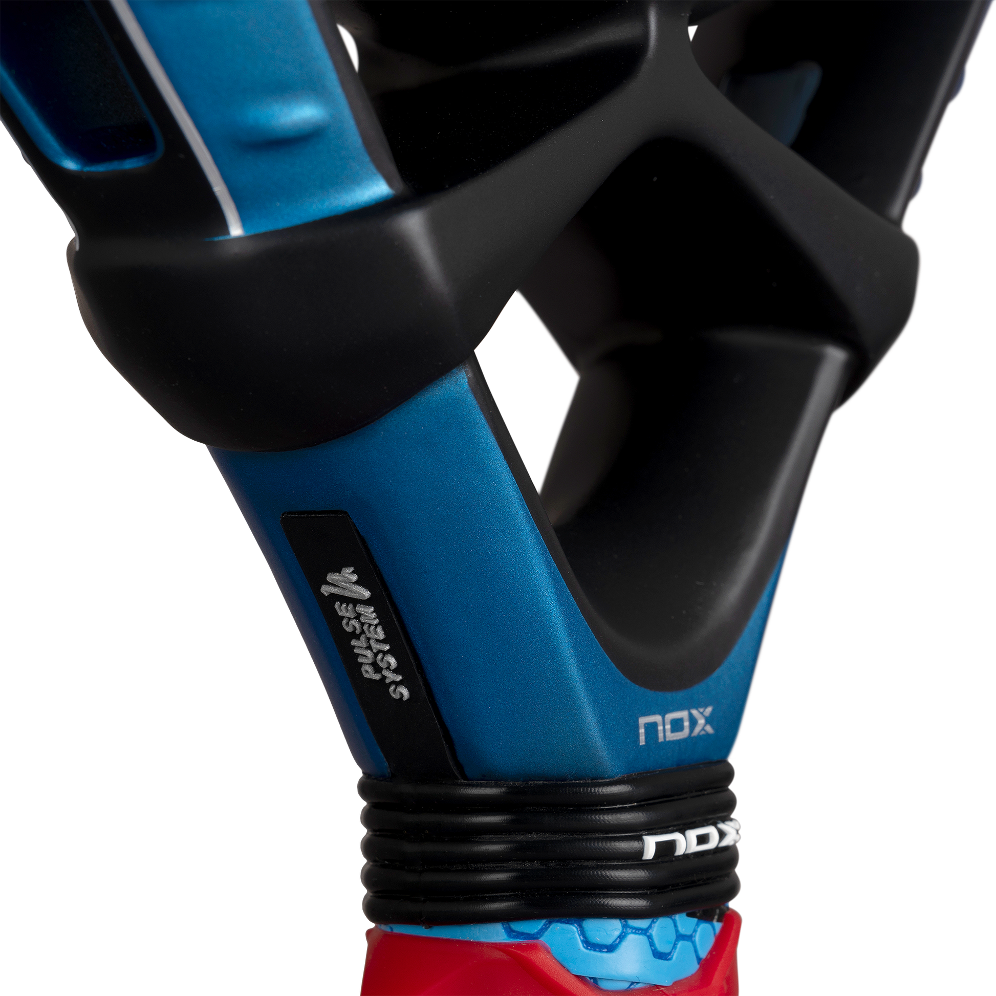 Pulse system of the NOX EA10 Ventus Attack 12k Xtrem 2026 Padel racket by Edu Alonso available in New Zealand from ThePadelShop.co.nz