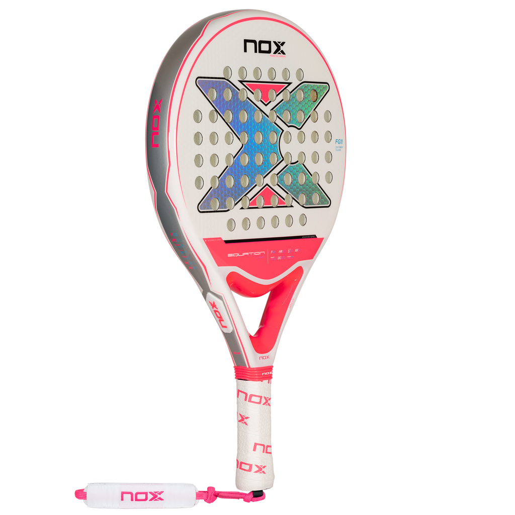 The main image of the Nox Equation Lady Light Advanced padel racket 2024 on sale at thepadelshop.co.nz