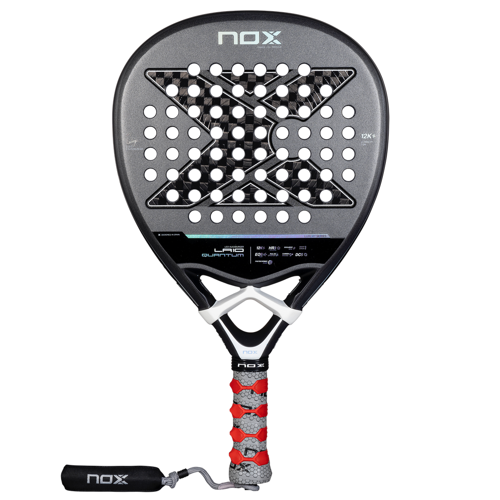 2025 NOX LA10 Luxury Quantum 12k Padel racket by Leo Augsburger - Front Image