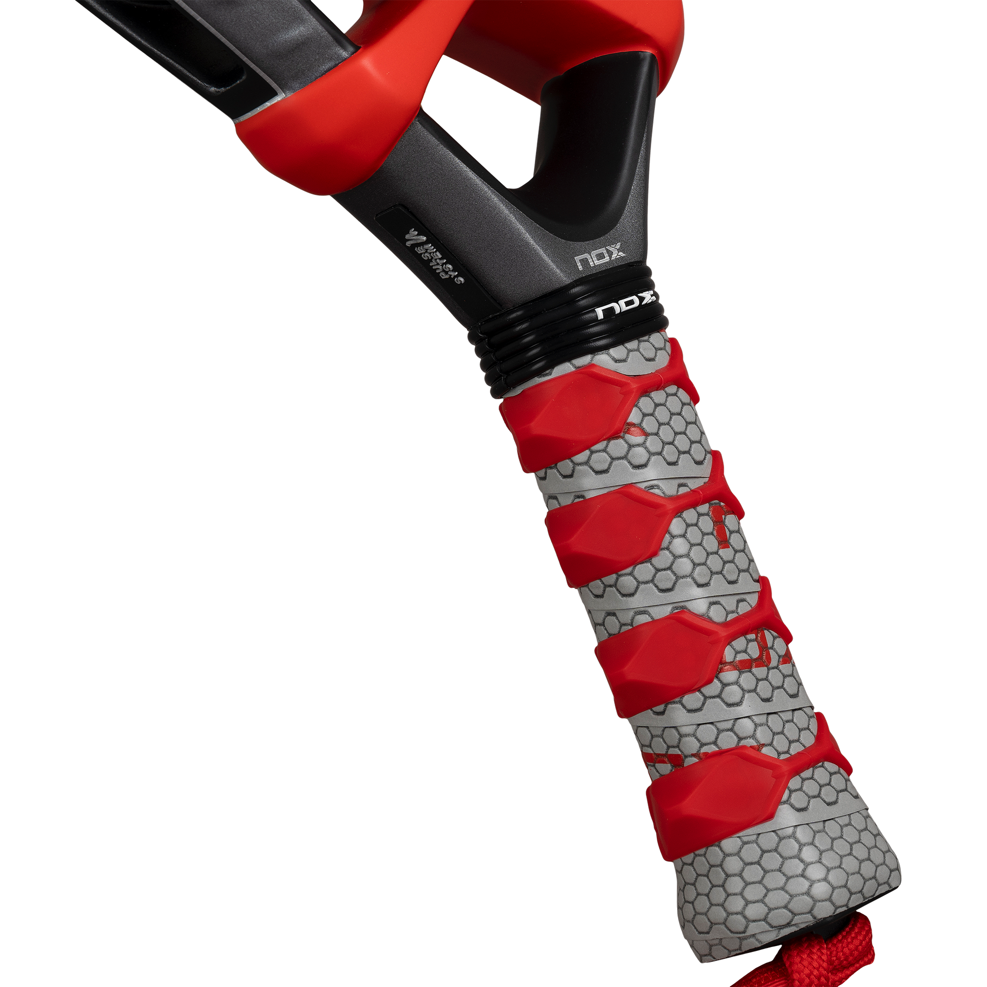 Custom grip of the NOX ML10 Ventus Control 3k (2026) padel racket by Miguel Lamperti available in New Zealand from ThePadelShop.co.nz