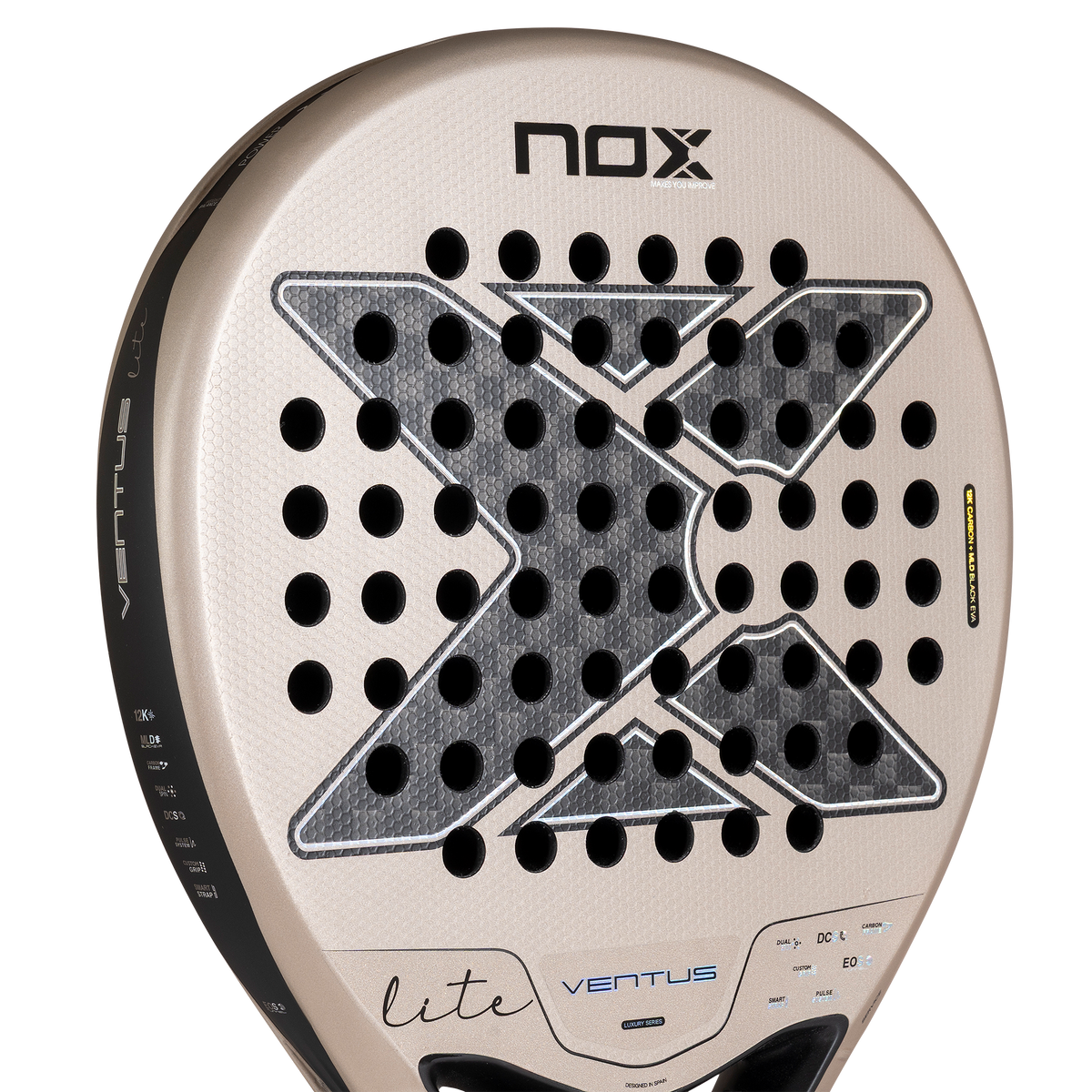 NOX Ventus Hybrid 12K Lite (2027) - Padel Racket