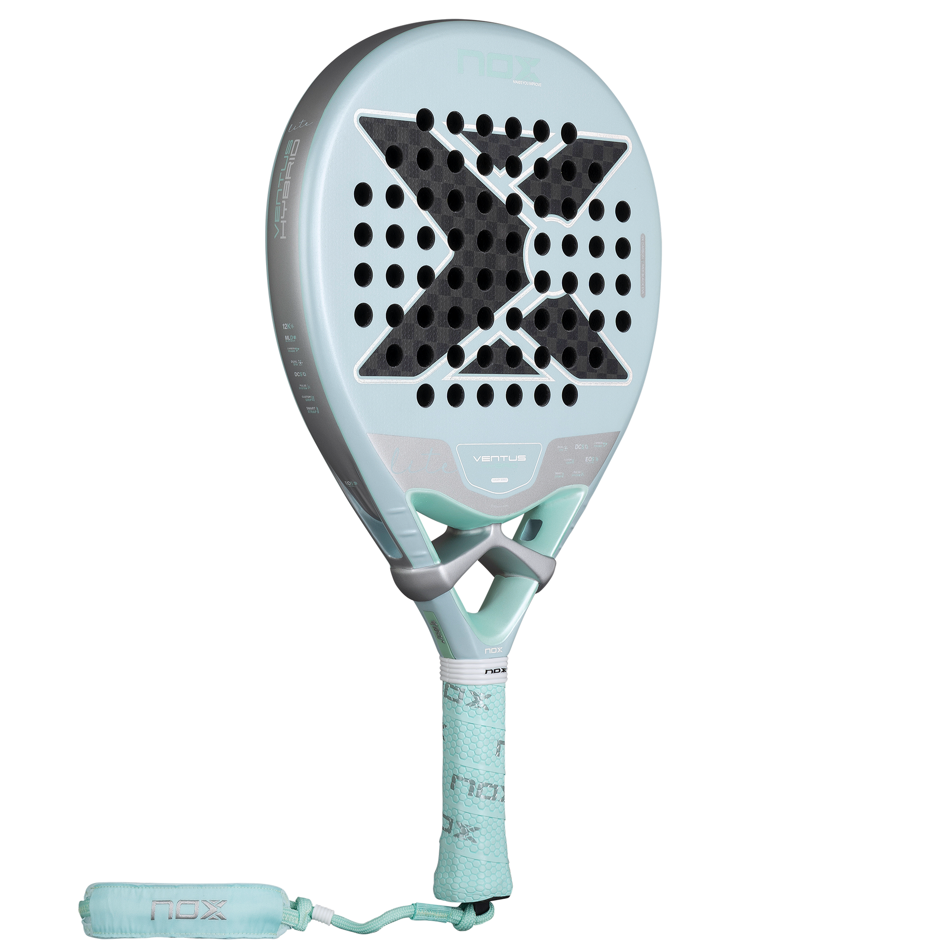 Main Image of NOX Ventus 12K Hybrid LITE 2026 padel racket available in New Zealand from ThePadelShop.co.nz