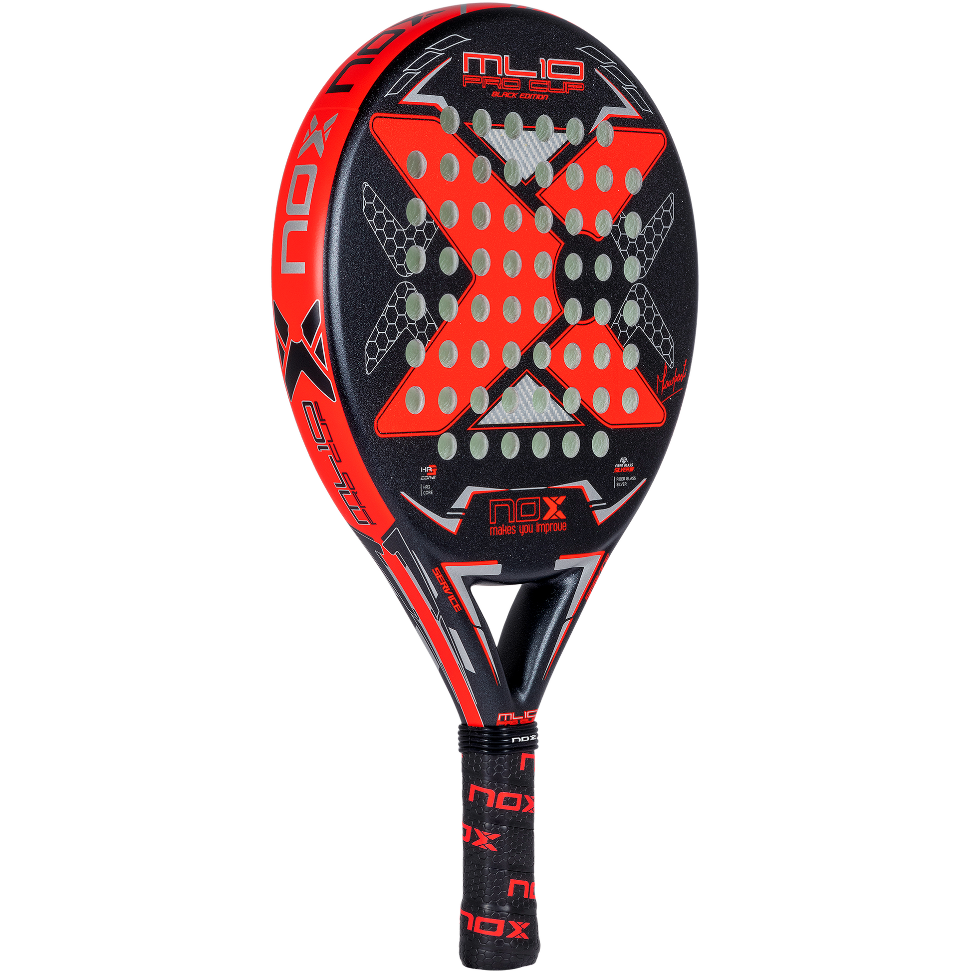 Full Veiw of the ML10 Pro Cup Rough Surface 2023 available from thepadelshop.co.nz