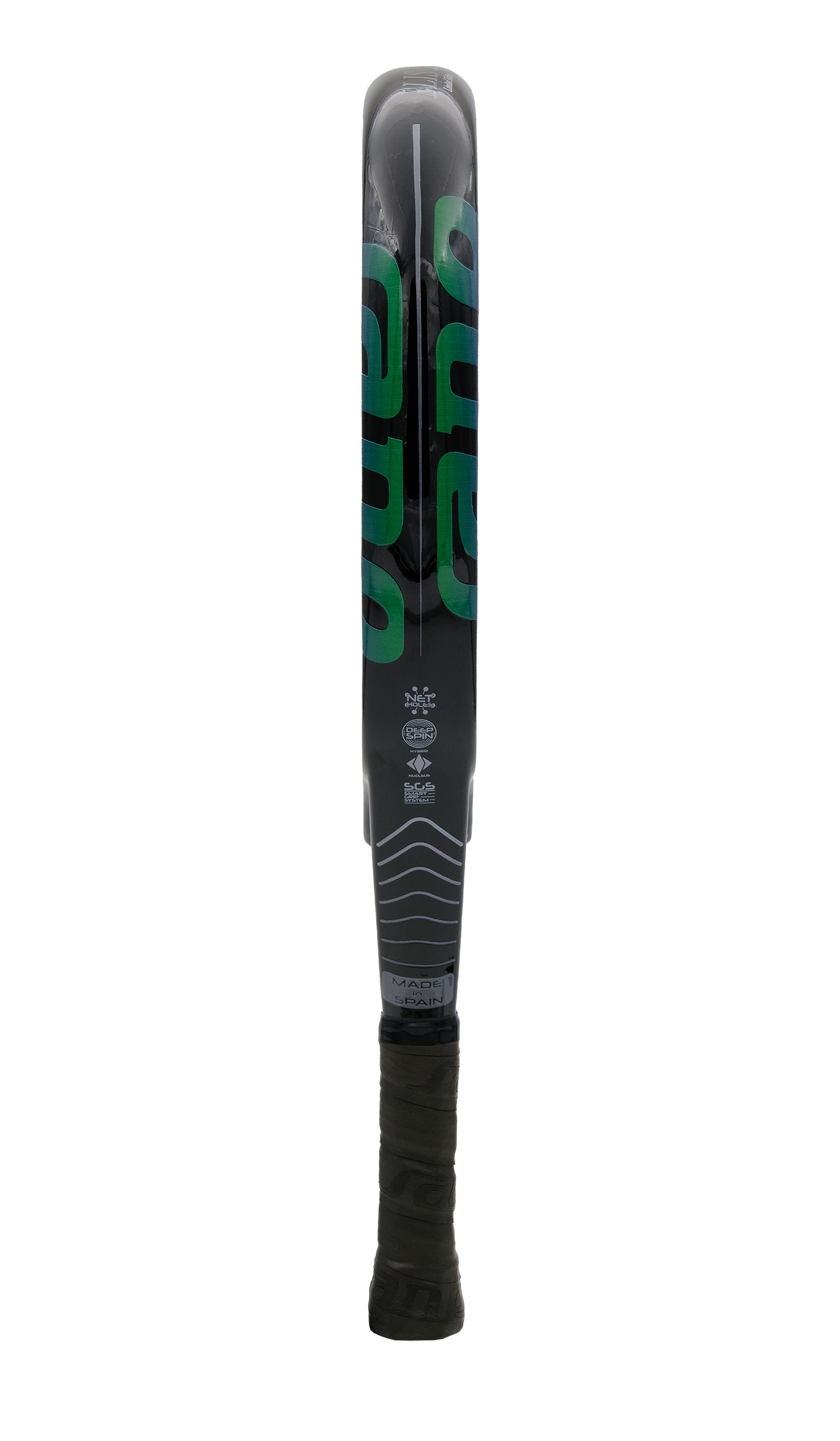Side image of the SANE Elis2 Padel Racket now available in New Zealand from ThePadelShop.co.nz