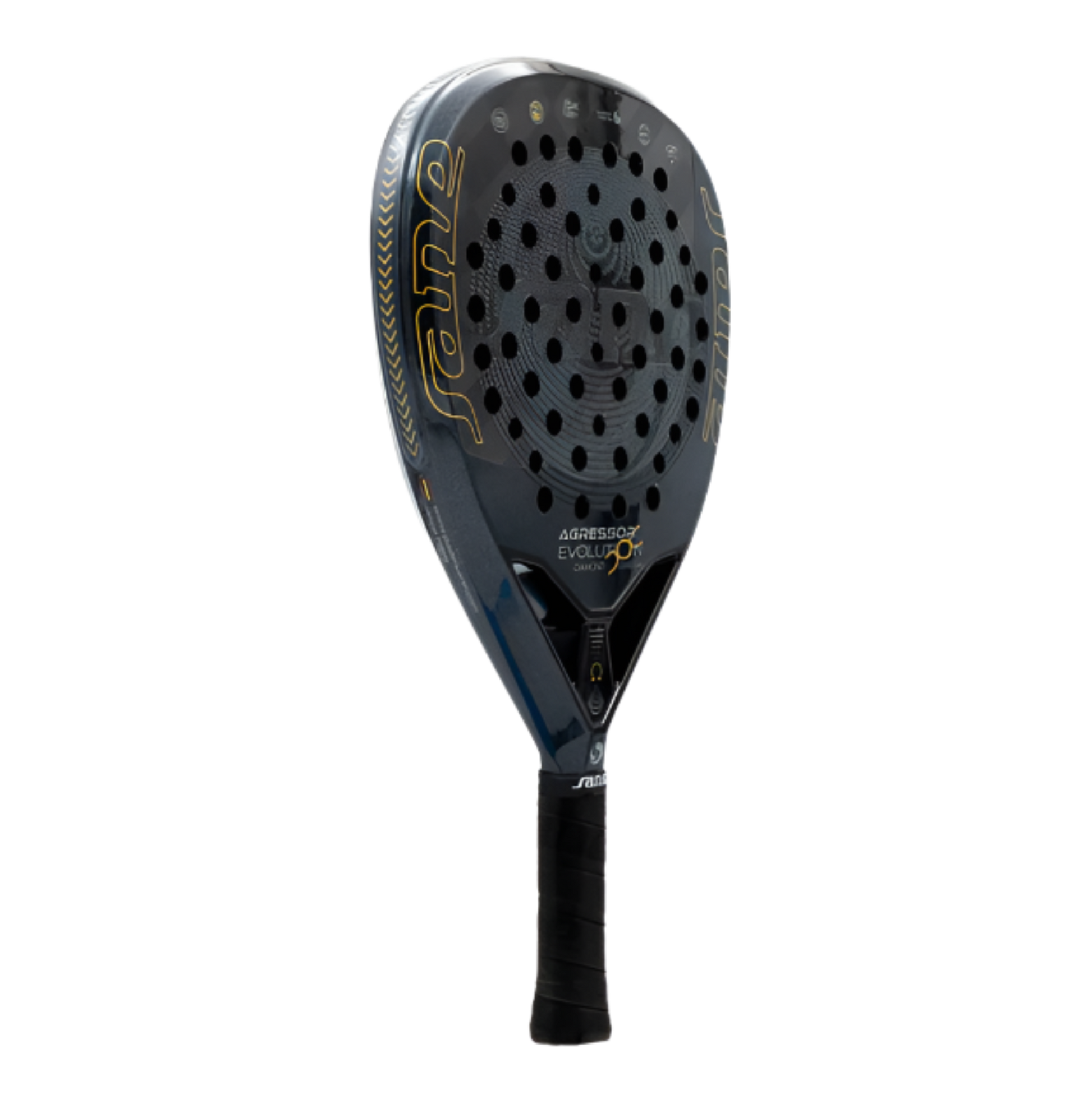 Main image of the SANE Agressor Evolution Diamond Omega 2025 Padel racket that is on sale at The Padel Shop NZ