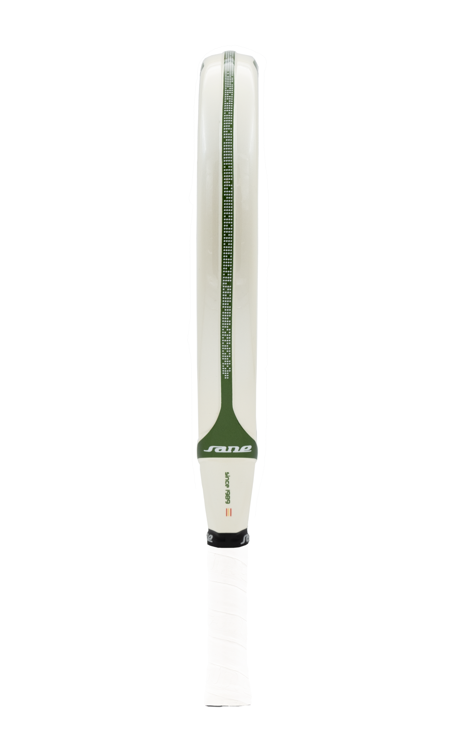 Side image of the SANE Fussion Alpha 2025 padel racket available in New Zealand from ThePadelShop.co.nz