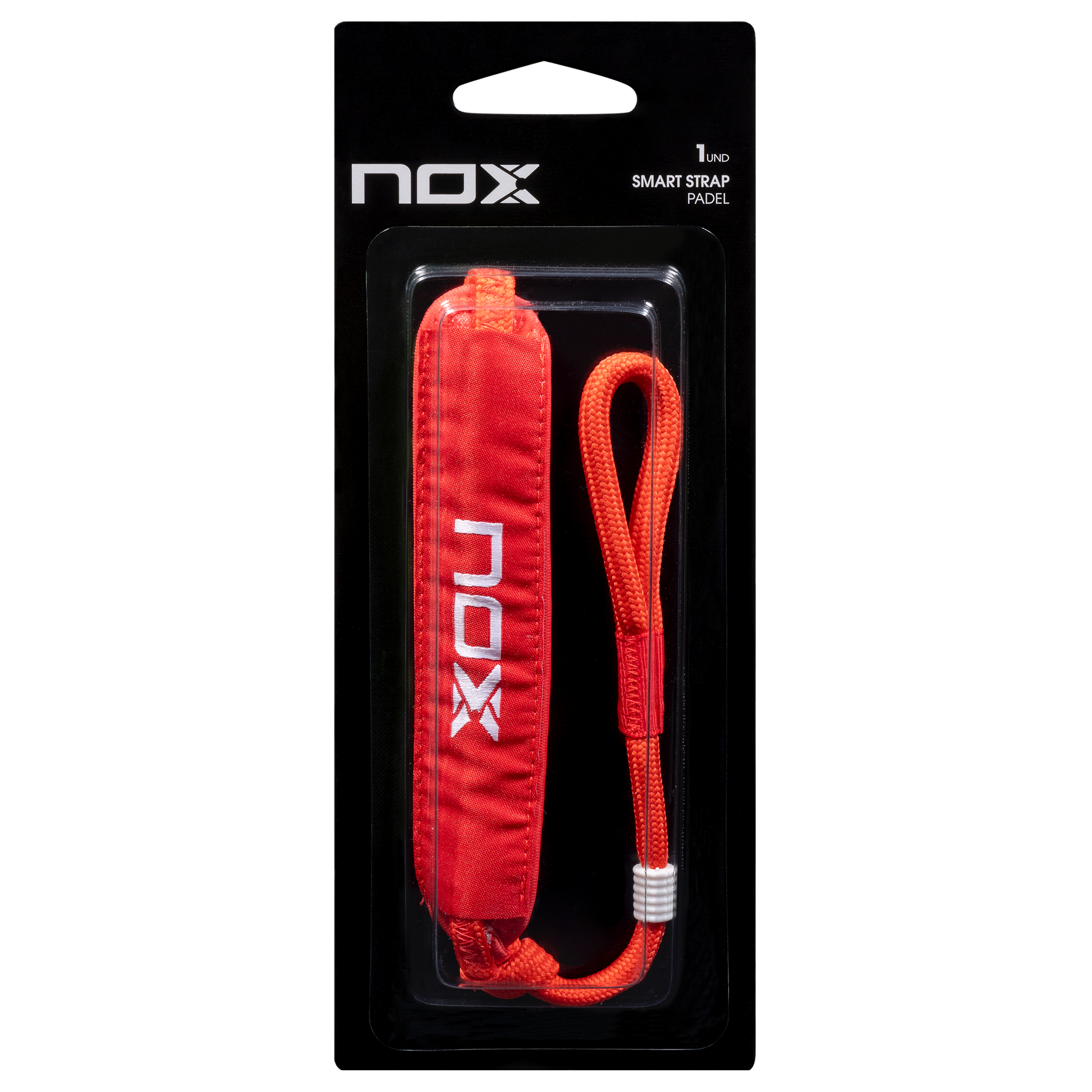 NOX Red and White Padel Racket Strap - Replacement