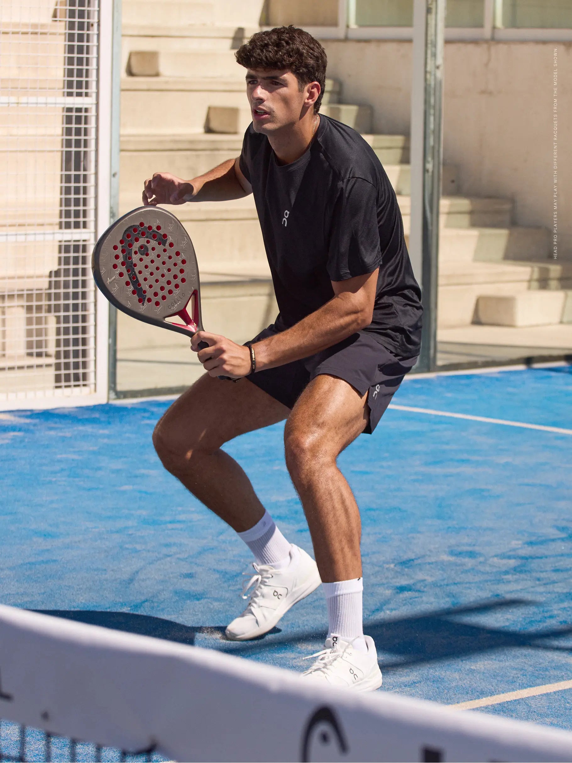 Arturo Coello playing with the new HEAD Coello Pro 2026 Padel racket available in New Zealand from Thepadelshop.co.nz