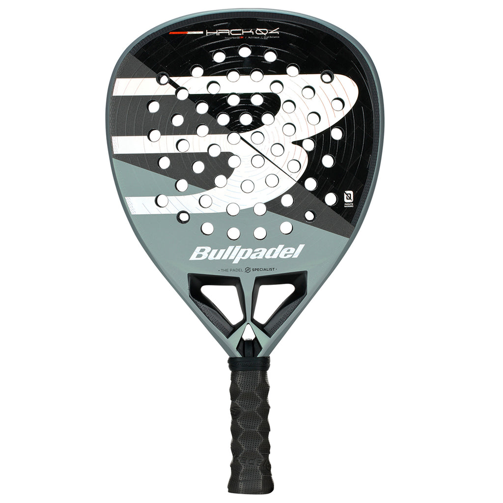 Front image of the Bullpadel Hack 04 2026 Padel Racket available in New Zealand from ThepadelShop.co.nz