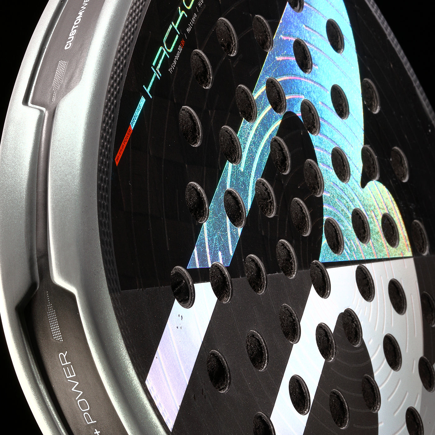 Close up image of the Bullpadel Hack 04 2026 Padel Racket available in New Zealand from ThepadelShop.co.nz