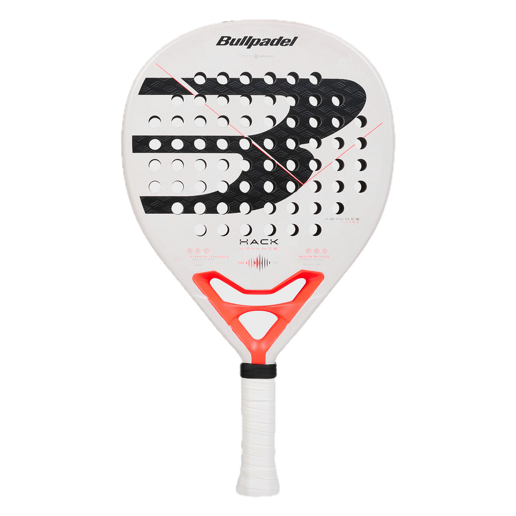 front mage of the Bullpadel Hack Advance 02 2026 padel racket available in NZ from thepadelshop.co.nz