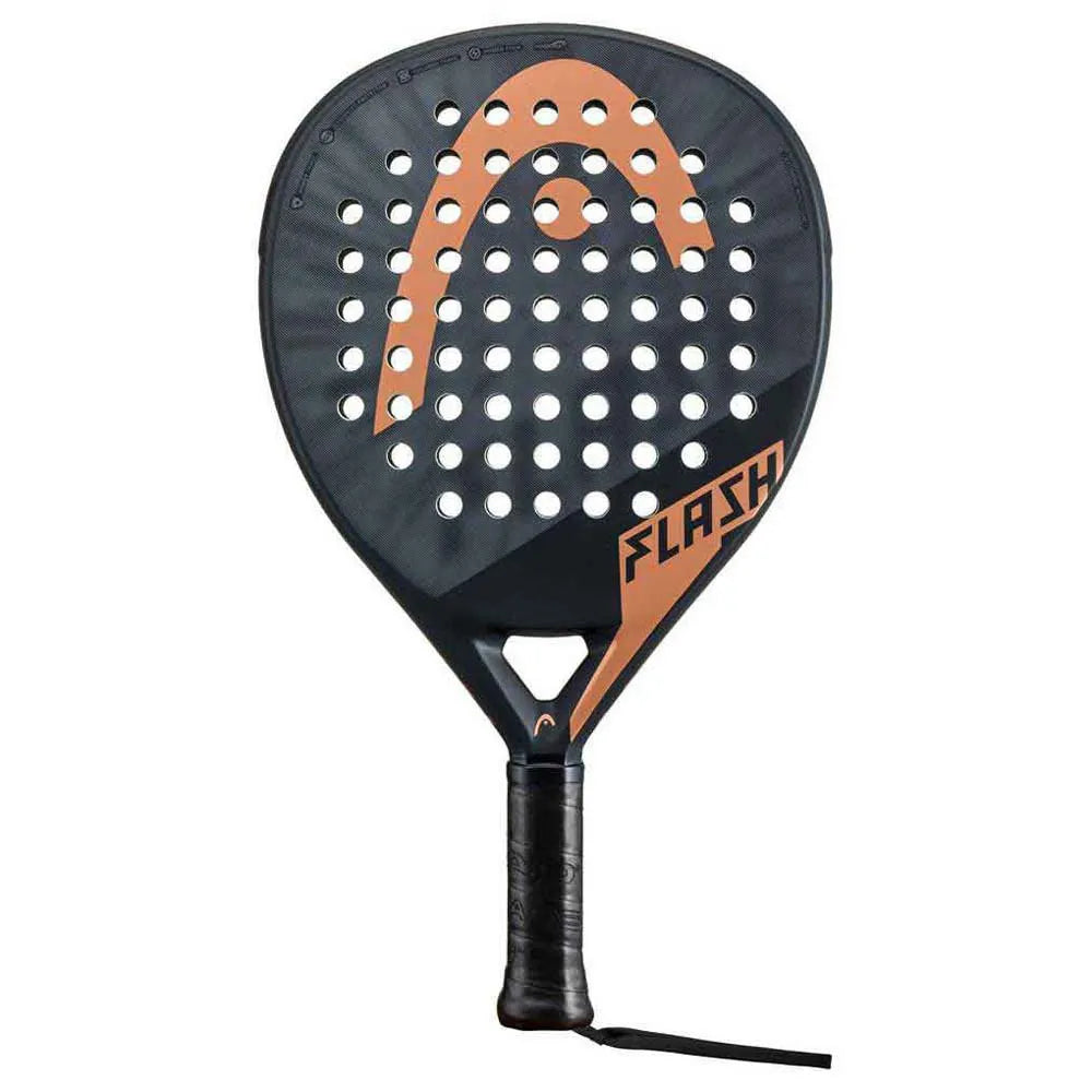 Front image of the HEAD Flash CO GR 2023 padel racket now available at ThePadelShopNZ 