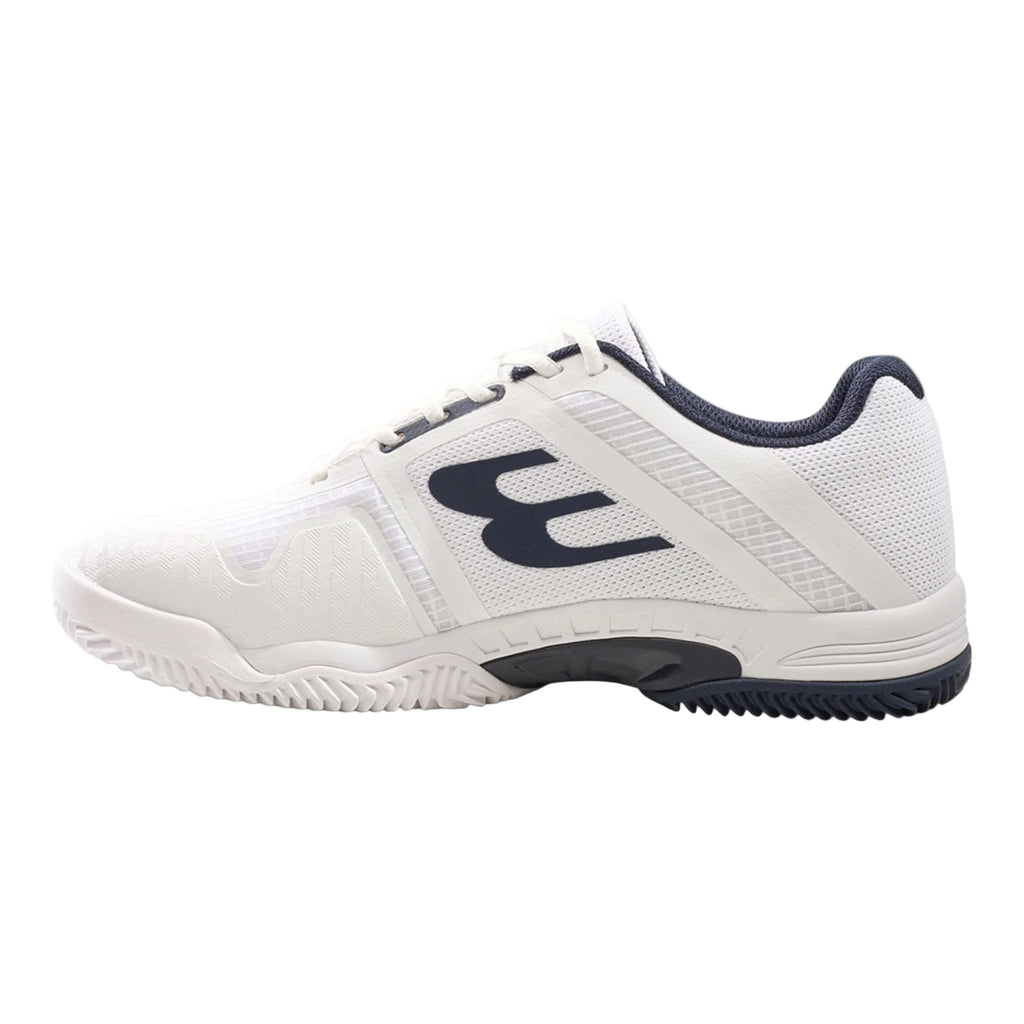 Side image of the Bullpadel Indiga 26v Blanco Padel Shoe available in New Zealand from thepadelShop.co.nz
