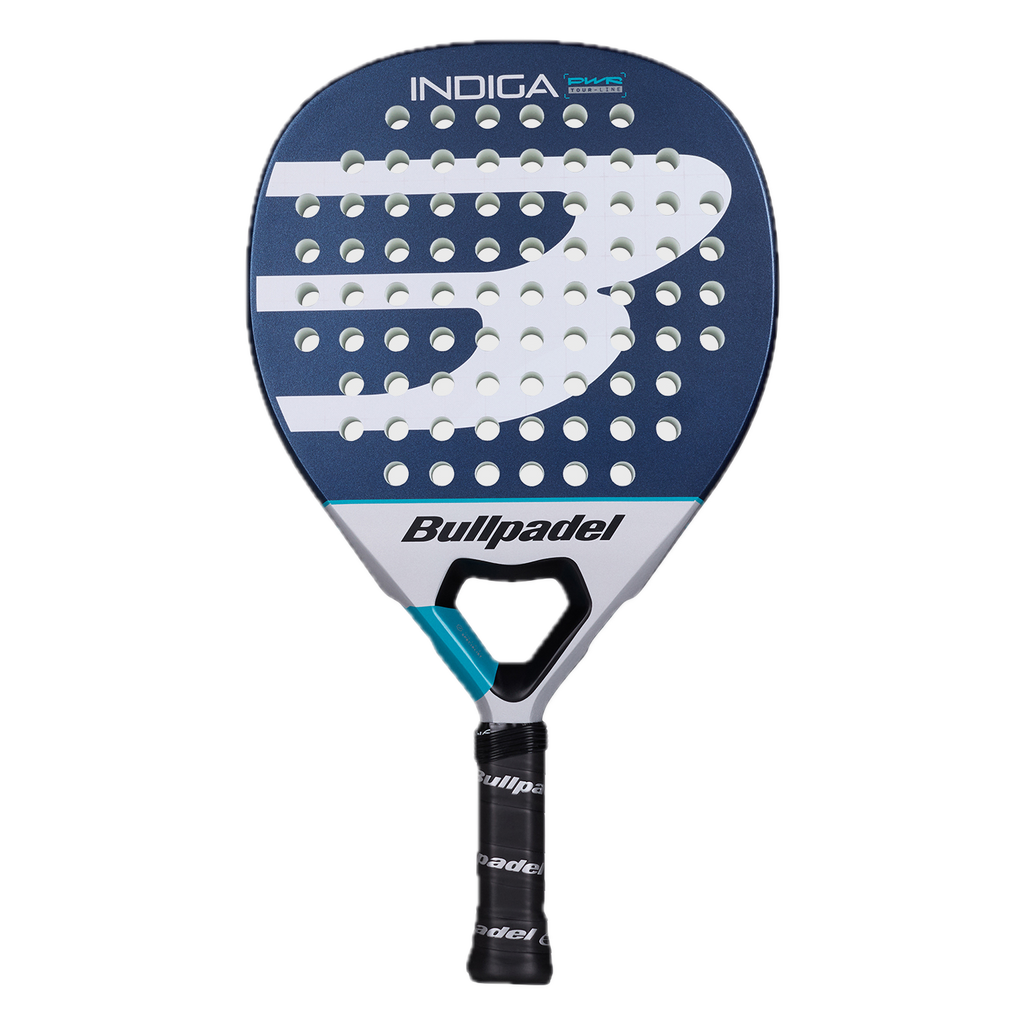 front image of the Bullpadel Indiga Power (2026) padel racket available in New Zealand from ThePadelShop.co.nz