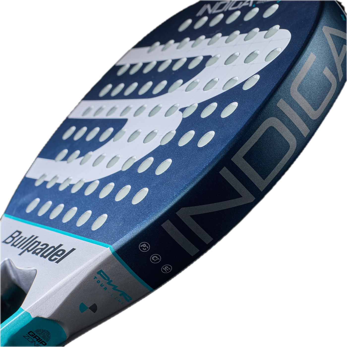 fun mage of the Bullpadel Indiga Power (2026) padel racket available in New Zealand from ThePadelShop.co.nz