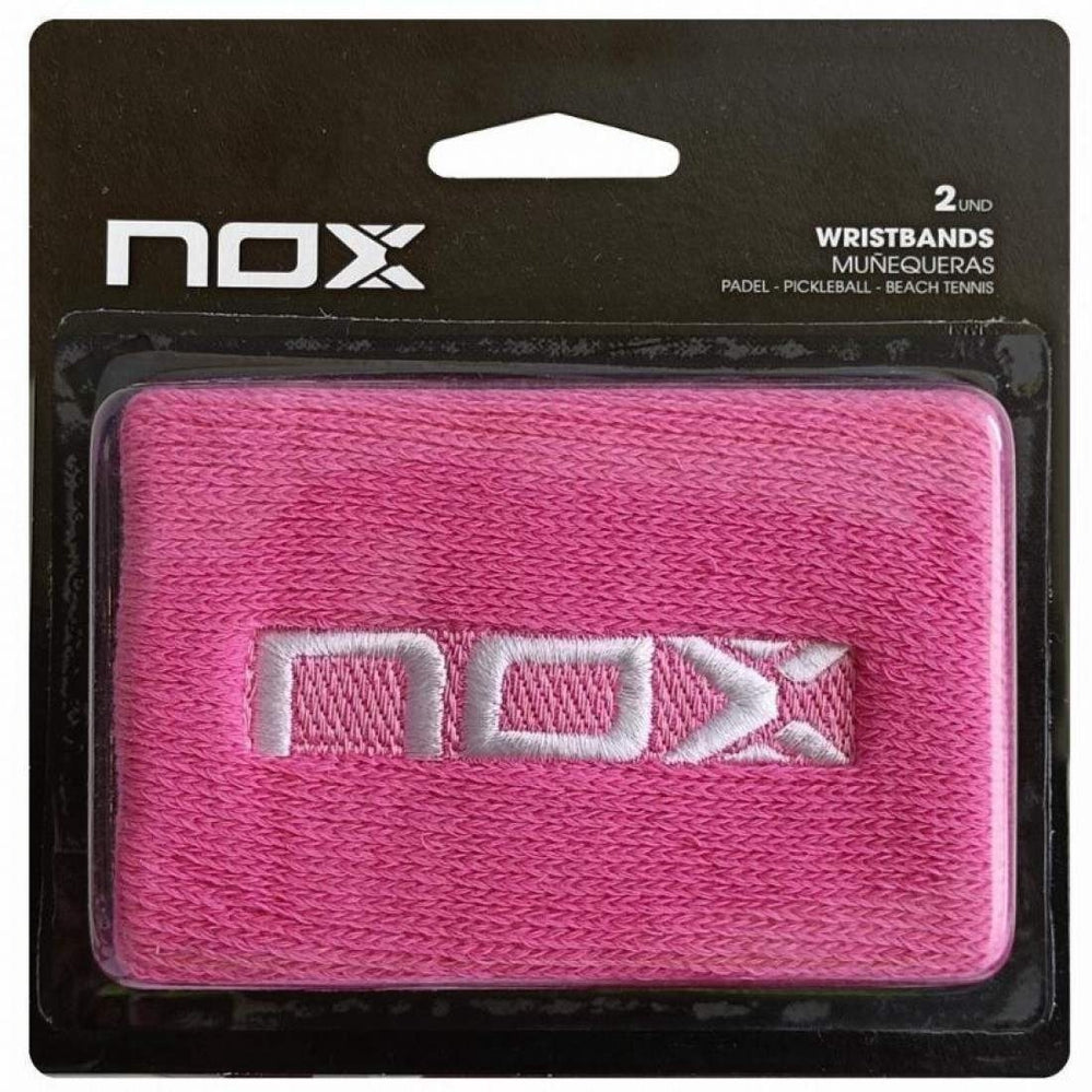 NOX Wristband 5"  - 2 Pack Pink
