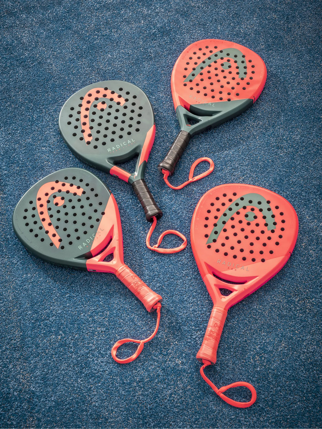 Range of rackets including the HEAD Radical pro 2026 Padel racket Available in New Zealand from ThePadelShop.co.nz