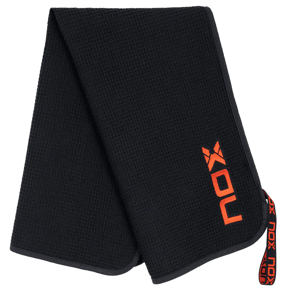 Nox padel player towel black and red