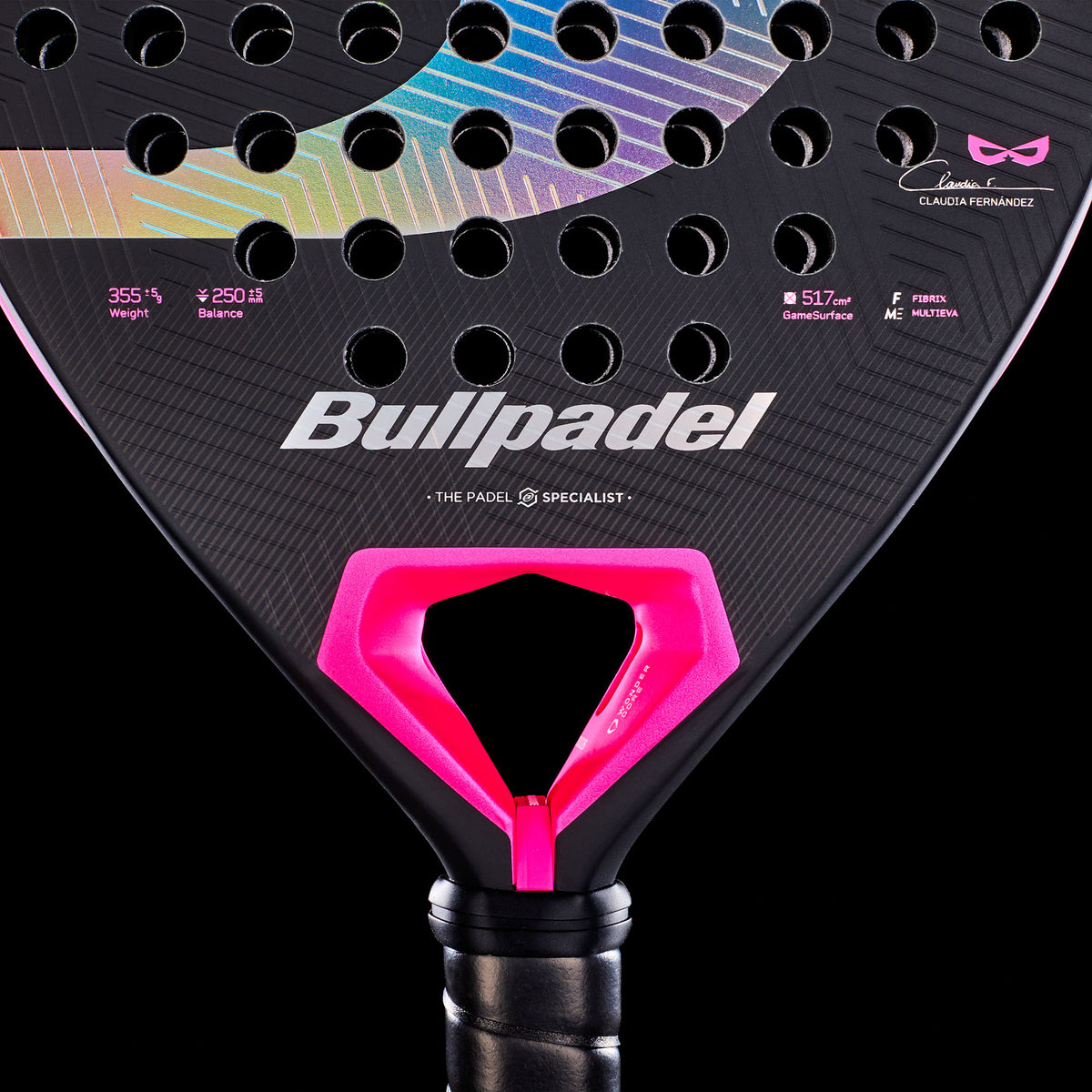 Heart image of the Bullpadel Wonder (2027) Padel racket available in New Zealand from ThePadelShopNZ