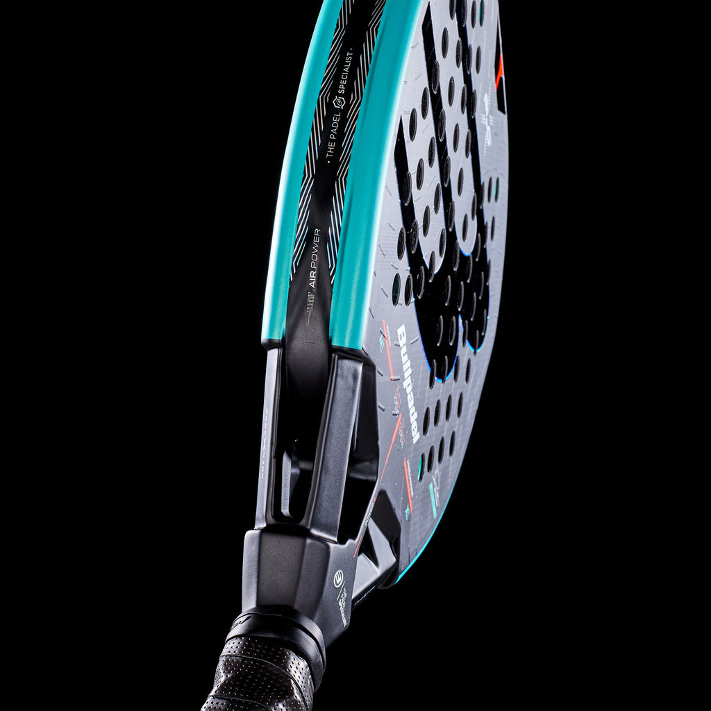 Air power of the Bullpadel XPLO (2027) Padel racket available in New Zealand from ThePadelShopNZ - Blue