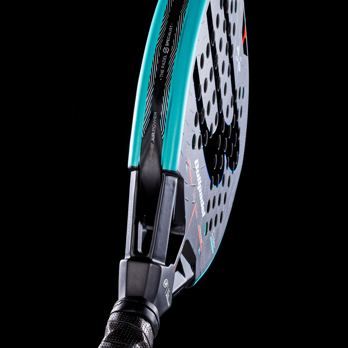 Air power of the Bullpadel XPLO (2027) Padel racket available in New Zealand from ThePadelShopNZ - Blue