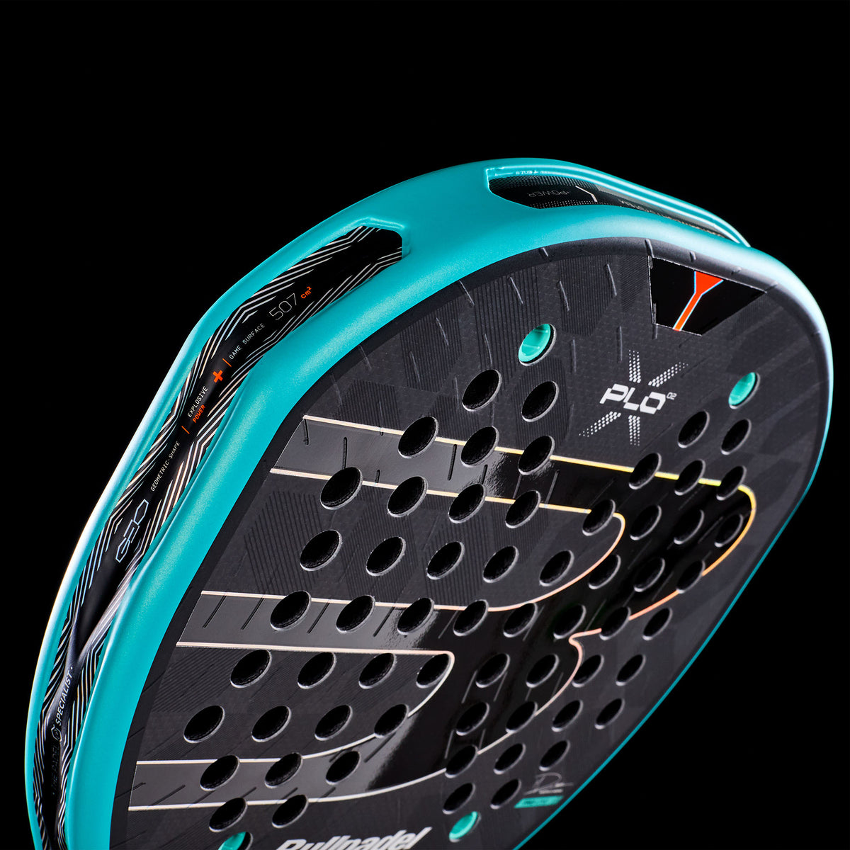 Fun image of the Bullpadel XPLO (2027) Padel racket available in New Zealand from ThePadelShopNZ - Blue